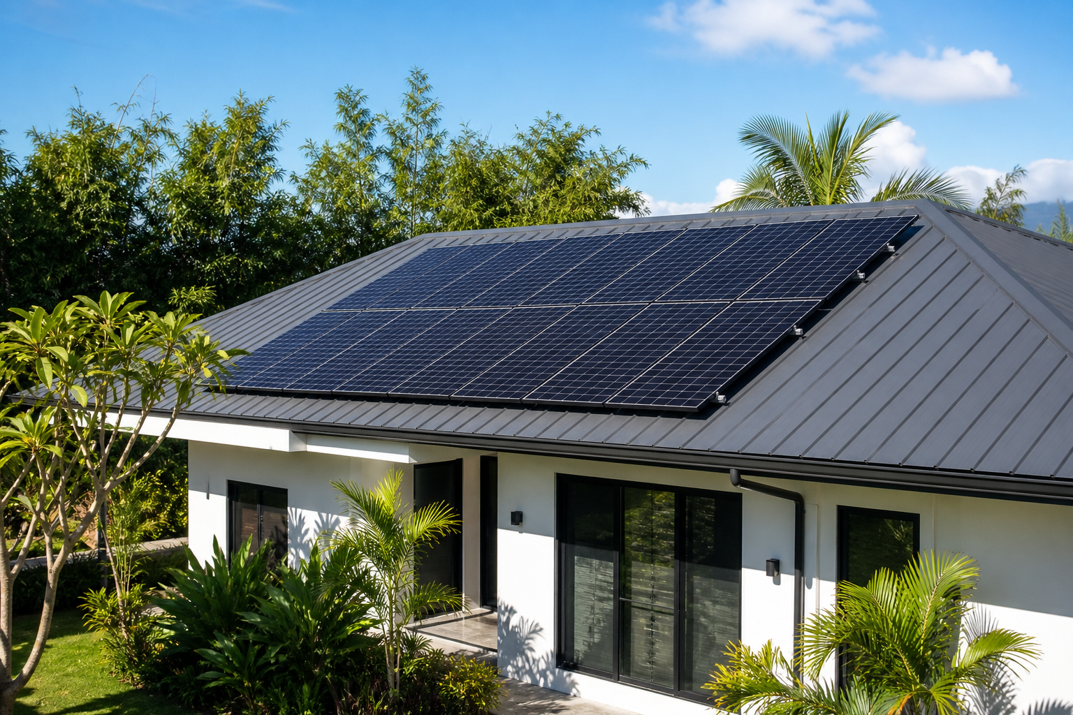 Residential solar panels
